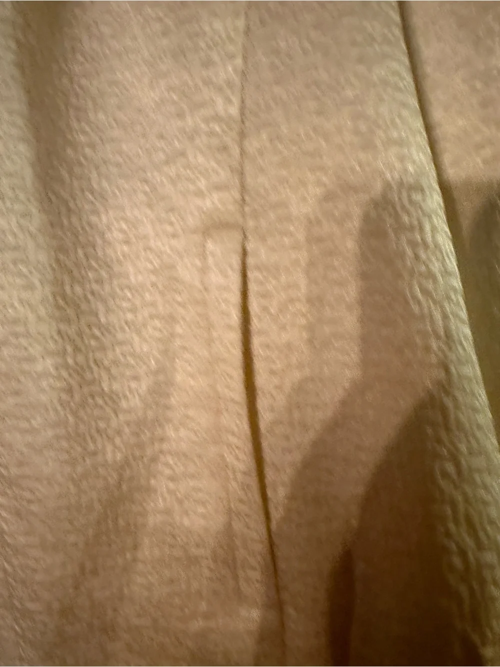 Tory Burch Cream Textured Zip-Front Bomber Jacket